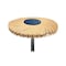Dedeco Sunburst Radial Bristle Discs 3 in Curved Tc 6-Ply Peach 6 Micron A/O 1/4 in 1/Unit 1833 - alternate 1